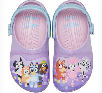 Crocs Kids Bluey Multi Pink -  Pink