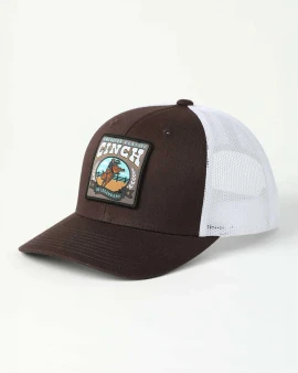 Cinch Men's American Classic Trucker Cap - Brown/White