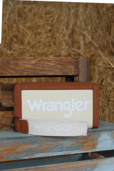 Wrangler Canvas Iconic Canvas Wallet