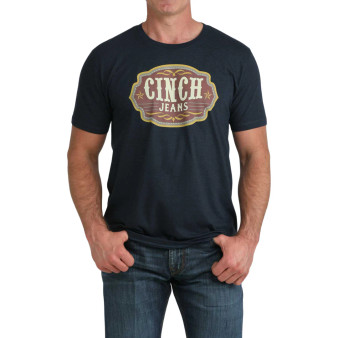 Cinch  Mens Graphic Jeans Tee - Navy