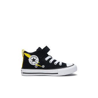 Converse Youth "Kid CT Malden Street" Bolt Mid - Black/Golden Wren/White