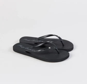 Rip Curl Womens Script Wave Bloom Open Toe - Black