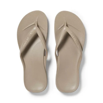 Archies Unisex Support Thongs Classic -  Taupe