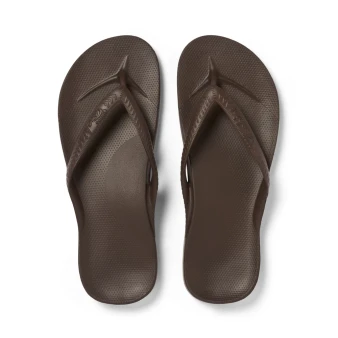 Archies Unisex Support Thongs Classic - Brown