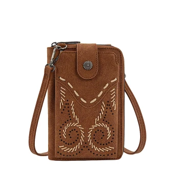 Wrangler Womens Swirl Phone Wallet Bag
