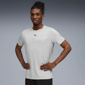Puma Mens Tad Essentials Heather CAT Tee
