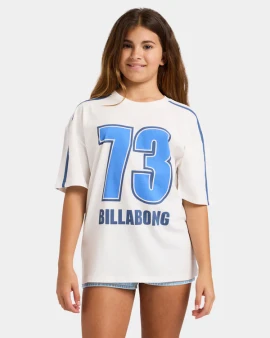Billabong Girls Breaker Squad Tee - Salt Crystal