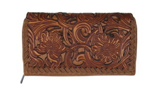 Wrangler Women Solana Wallet - Tan