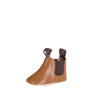 Thomas Cook Baby Booties - Golden Tan