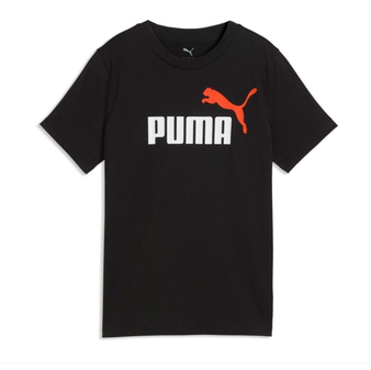 Puma Kids ESS 2 Color No.2 Logo Tee - Black