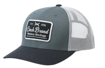 Cinch Men's Blue 'Western Heritage' Trucker Cap