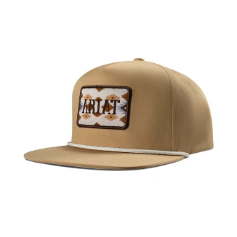 Ariat Unisex Southwestern Patch Cap - Tan
