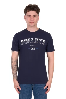 Bullzye Mens Paul S/S Tee - Navy