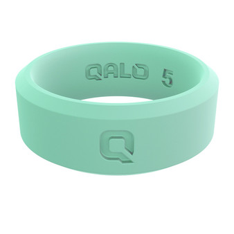 QALO Zen Women's Modern AQUA FoxFire Q2X Ring