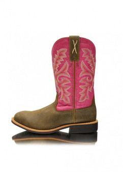 pink twisted x boots