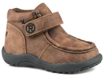 Roper Infants/Toddlers Cowbaby Moc's - Brown