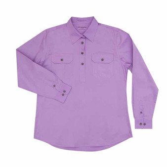 Just Country Jahna Work Shirt - Orchid