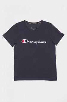 Champion Kids  Script Short Sleeve Tee