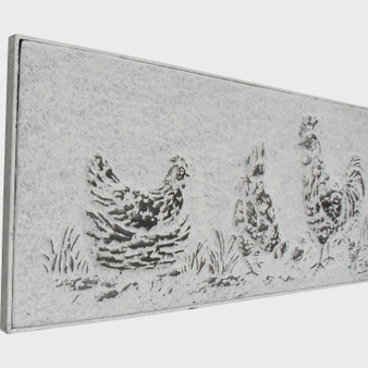 Lavida Wall Decor Country Chickens