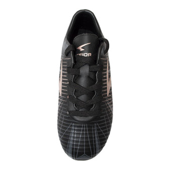 ON SALE SFIDA Junior Laser Footy Boots Blk/Metal Blush