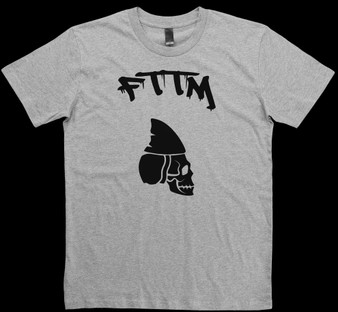 FTTM Mens Skully T-Shirt Grey
