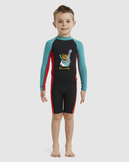 Billabong GROMS STRAYA SURFSUIT LS - Multi