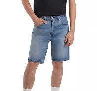 Levi's 405 Standard Denim Stretch Shorts Wake Up Short