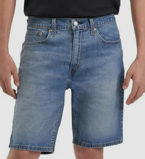 Levi's 405 Standard Denim Stretch Shorts Wake Up Short