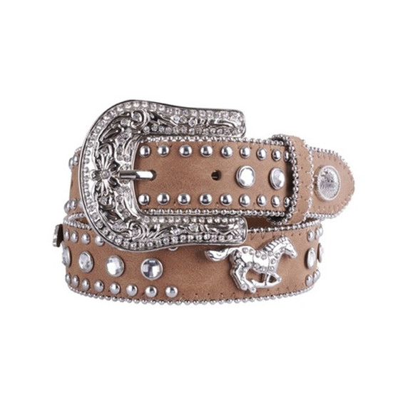 Pure Western Kids Nelly Belt Tan