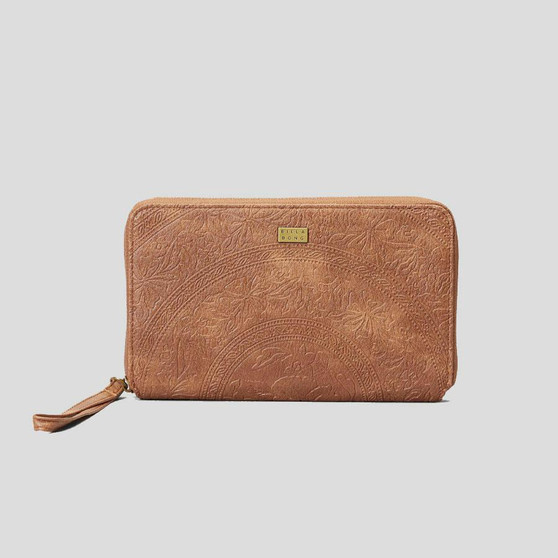 Billabong Hibiscus Travel Wallet - Tan