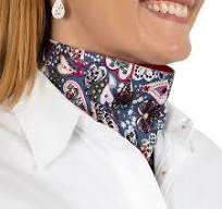 Just Country Women's Carlee Double Sided Scarf - Hot Pink/ Perwinkle Heart Paisley