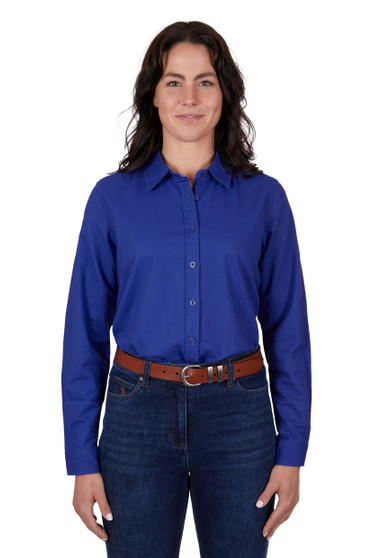 Thomas Cook Women's Laura L/S Shirt - Cobalt