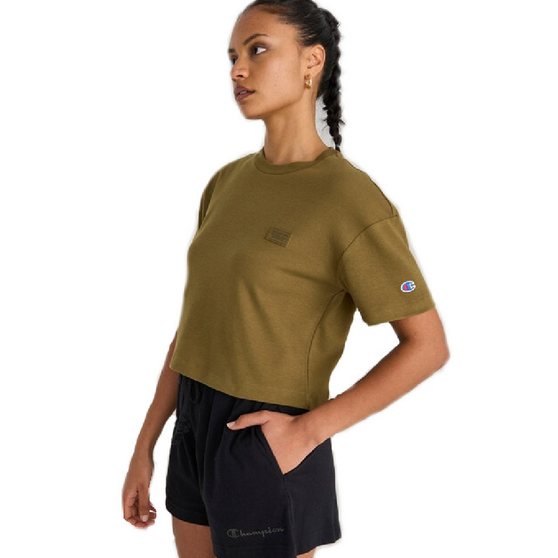 Champion Women's Roch Base Tee - Surplus Green