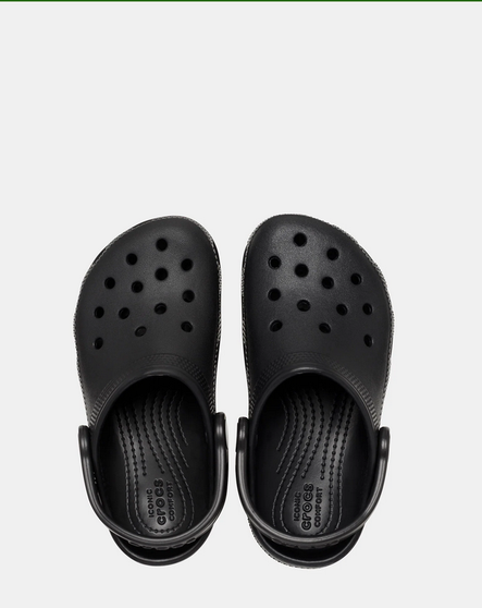 Crocs Toddler Classic Clog  - Black