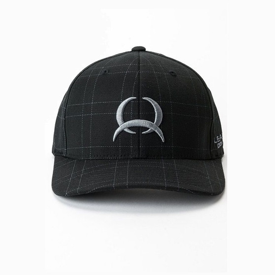 Cinch Men's Tech Logo Fitted Flexifit Cap - Black