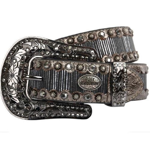 ON SALE Pure Western Women's Elise Belt -Silver