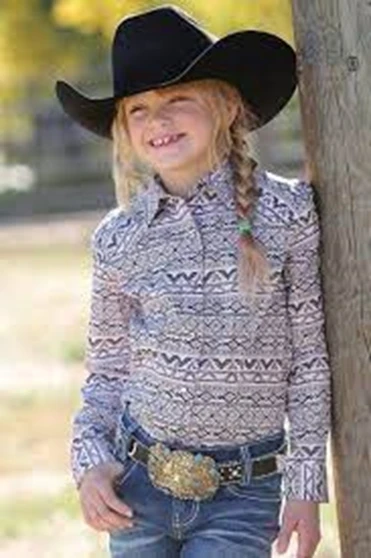 ON SALE Cruel Girl Western Shirt - Pink