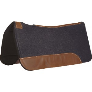 ON SALE Mustang Hand Crafted Felt Contour Junior Pad 3/4"