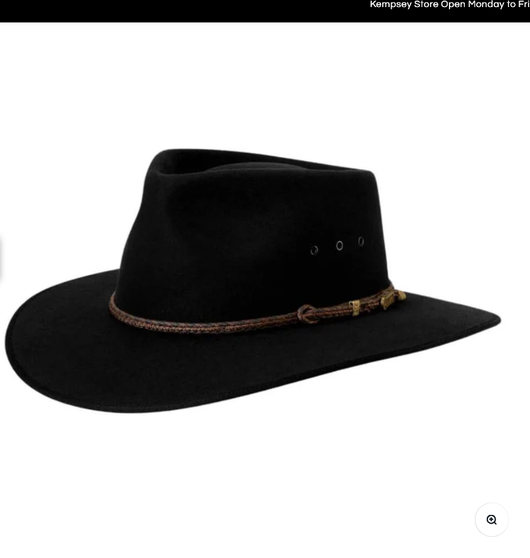Akubra Cattleman - Black