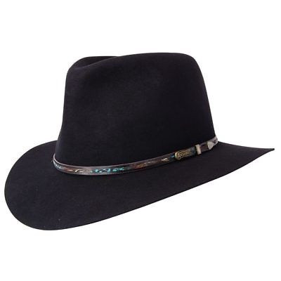 Akubra Leisure Time Hat - Black