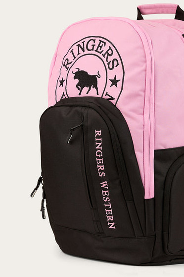 Ringers Western Holtze Backpack - Black/Pink
