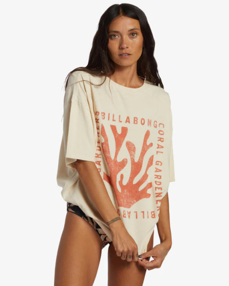 Billabong Women's "Coral Gardener" LS Surf Tee