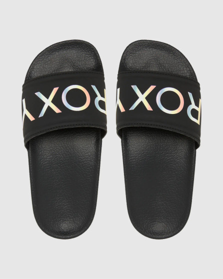 Roxy Girls Slippy II Slide - Black