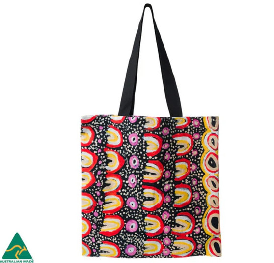 Alperstein Designs Maggie Long Cotton Tote Bag