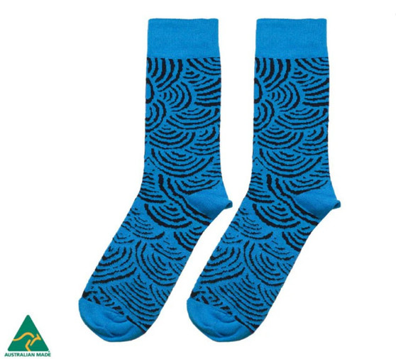 Alperstein Designs Kirsty Brown Design Socks