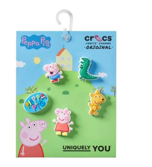 Crocs Jibbitz 5 pack - Peppa Pig Character