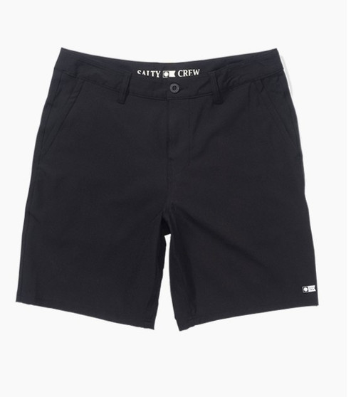 Salty Crew Men's Lowtide 20 Hybrid Short -  Black