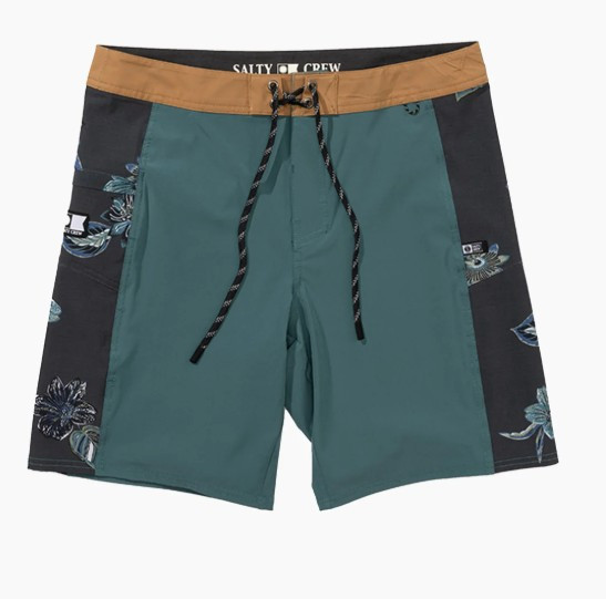 Salty Crew Men's "Flagship" Boardshorts - Slate Blue