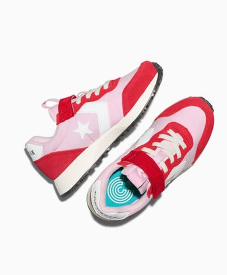 Converse Infant Omega Trainer Easy On - New Found Bloom/ Red