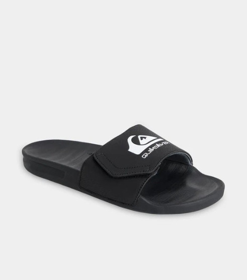 Quiksilver Men's "Sunset Adjust" Slides - Black